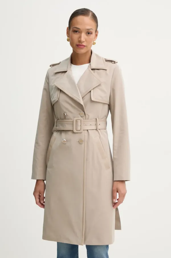 Guess Baloner Guess za žene, boja: bež, za prijelazno razdoblje, W5RL14 WGWD2