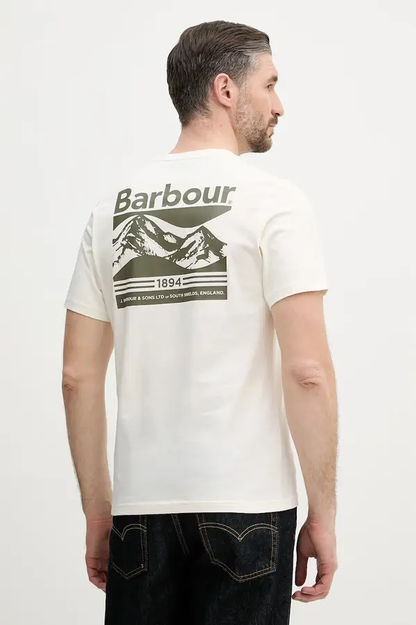 Barbour Barbour basic majica kratkih rukava za muškarce od pamuka Camber