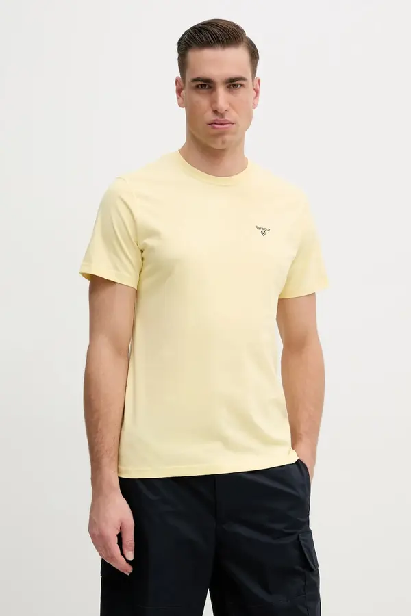 Barbour Barbour basic majica kratkih rukava za muškarce od pamuka ESSENTIALS