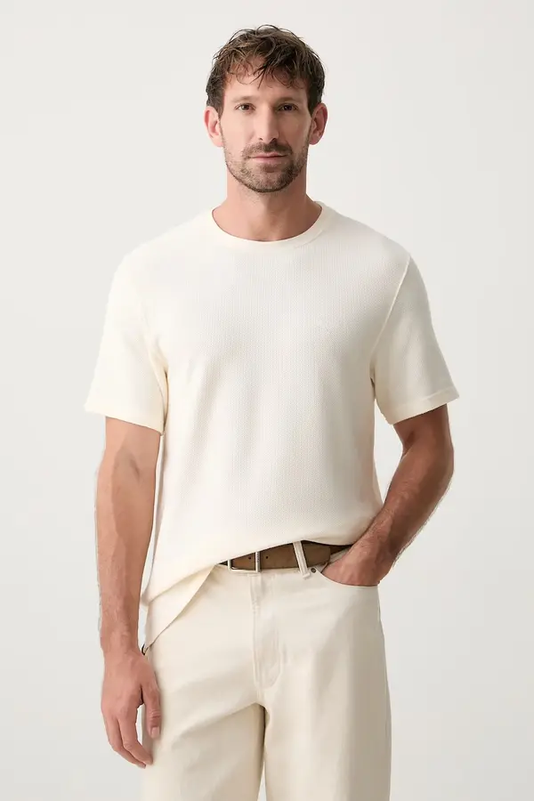 Barbour Barbour basic majica kratkih rukava za muškarce od pamuka Lingdale