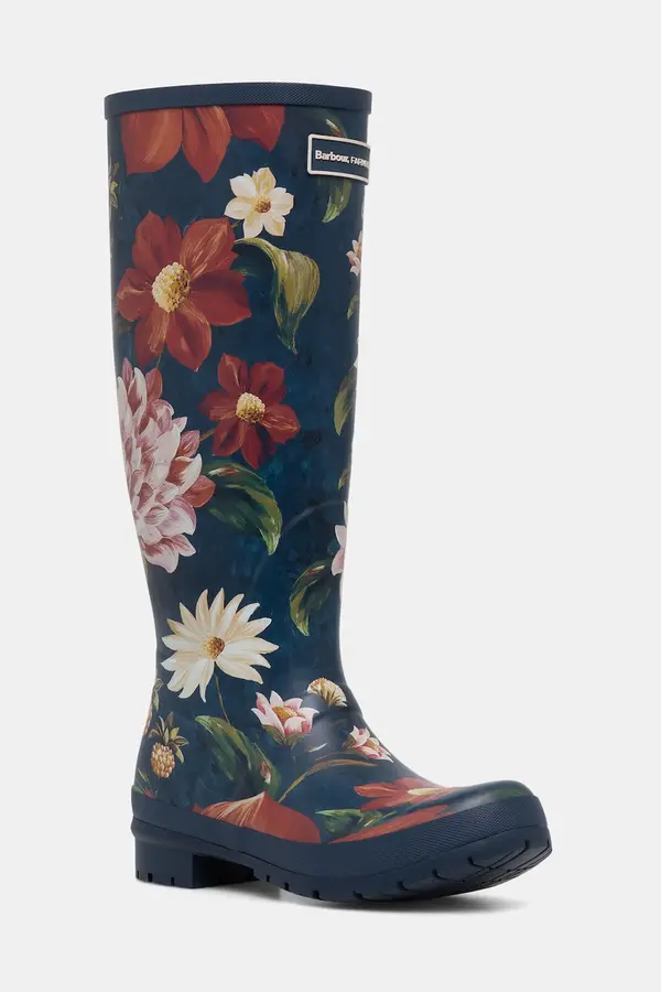Barbour Barbour gumene čizme ženske Barbour x Farm Rio Wild Flower Welly