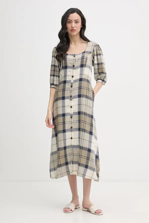Barbour Barbour haljina s dodatkom lana Ballina