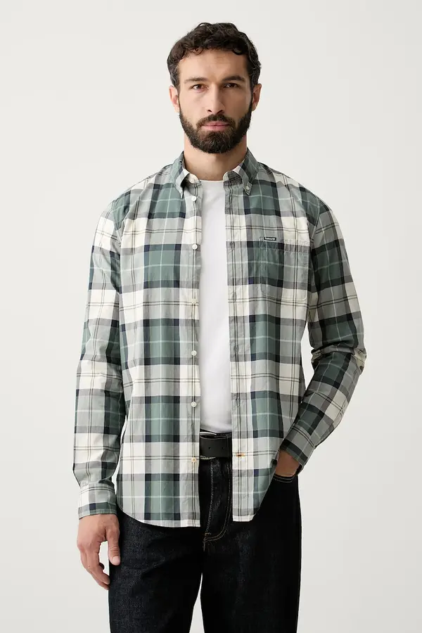 Barbour Barbour košulja za muškarce od pamuka Rawley