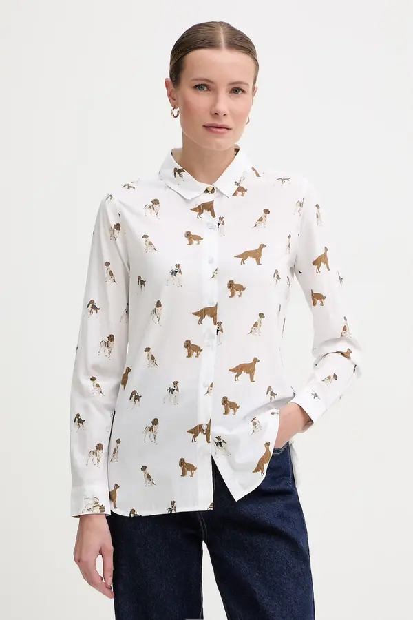 Barbour Barbour košulja za žene s pamukom Safari