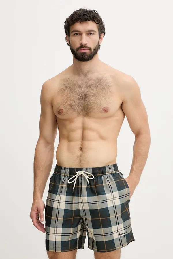 Barbour Barbour kratke kupaće hlače muške Staple Tartan Swim Short