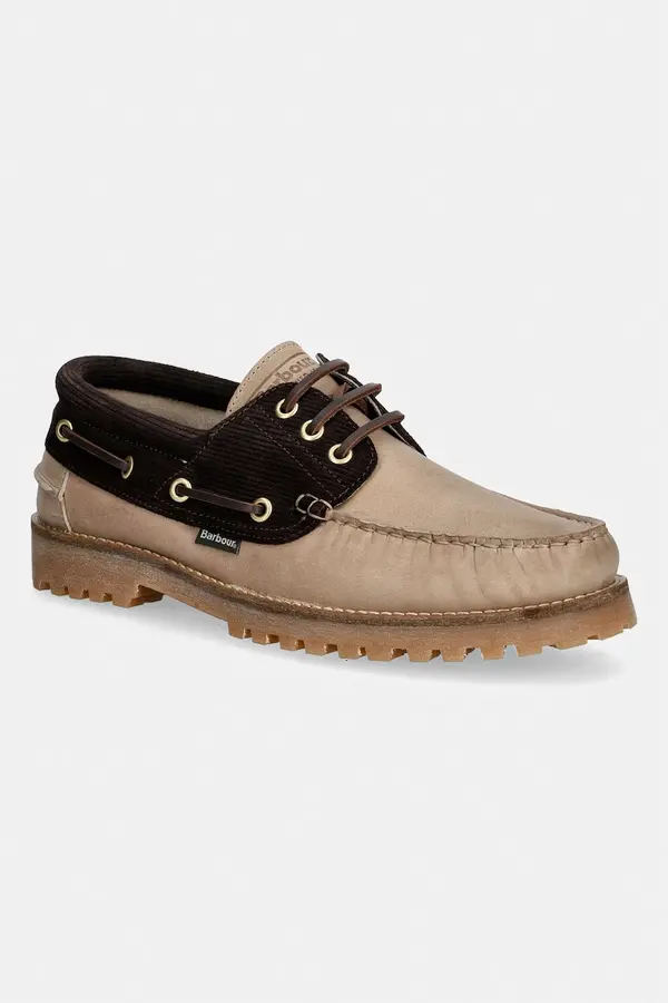 Barbour Barbour mokasinke za muškarce od kože Deck