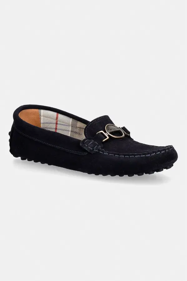 Barbour Barbour mokasinke ženske od brušene kože Laire