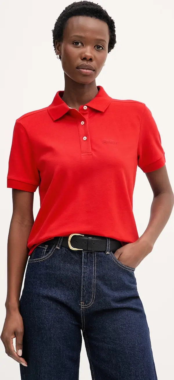 Barbour Barbour polo muški od pamuka s elastanom Bowford