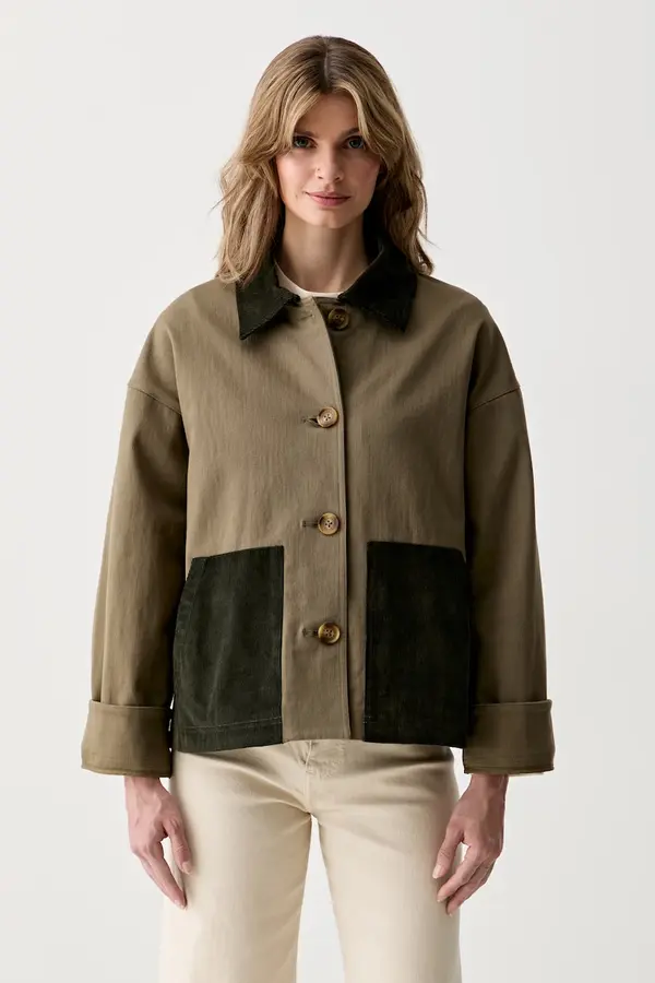 Barbour Barbour prijelazna jakna za žene s pamukom Cloverdale