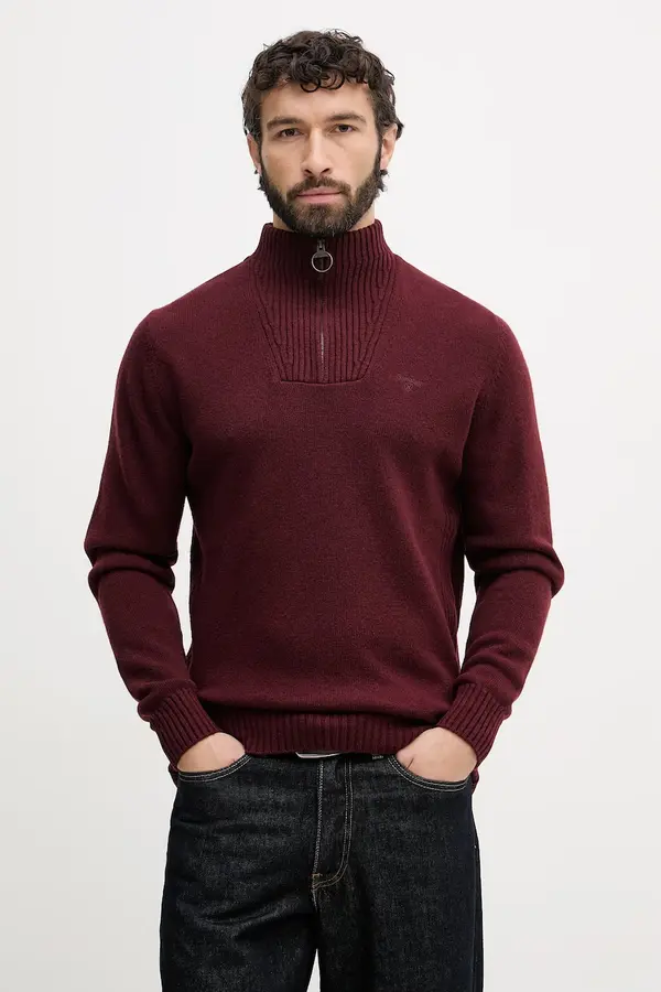 Barbour Barbour pulover muški vuneni