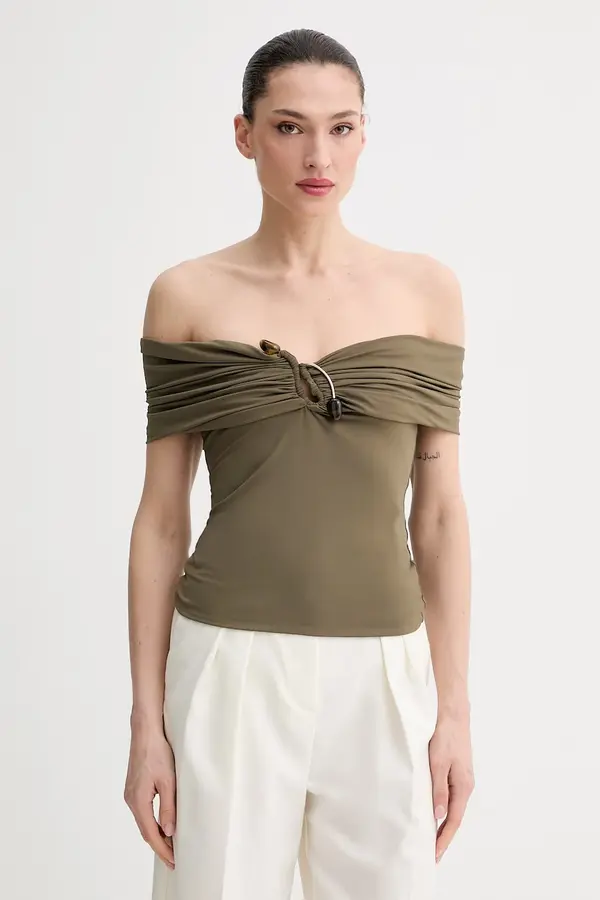 Bardot Bardot bluza s volanima za žene