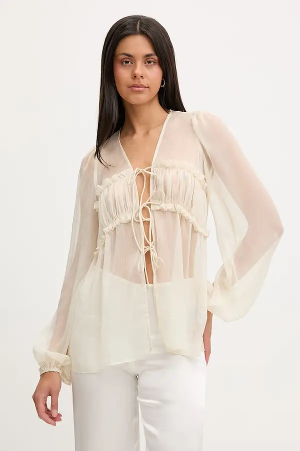 Bardot Bardot bluza s volanima ženska
