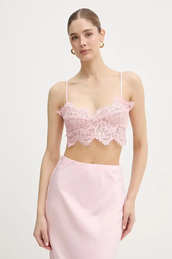Bardot Bardot bluza za žene s čipkom