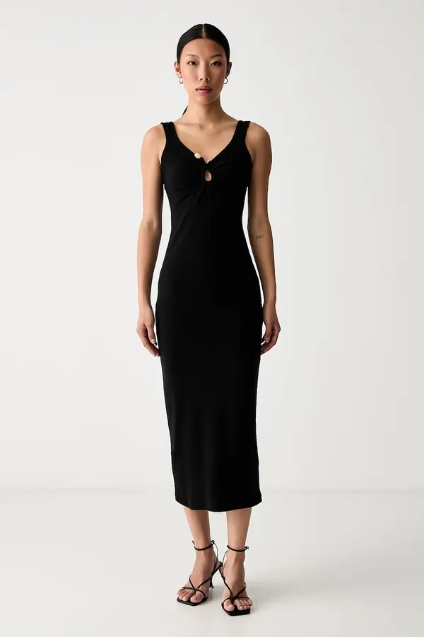Bardot Bardot bodycon haljina od pamuka s elastanom MASON