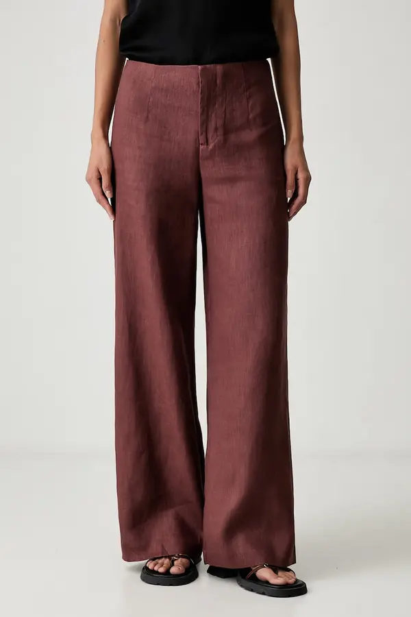 Bardot Bardot hlače culottes za žene od lana DOMENICA