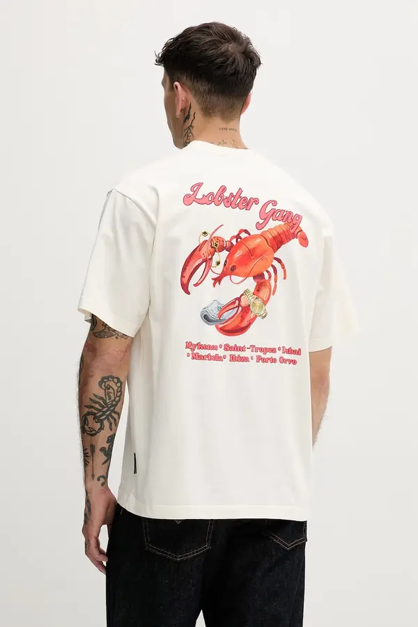 Baron Filou Baron Filou majica za muškarce od pamuka LOBSTER GANG