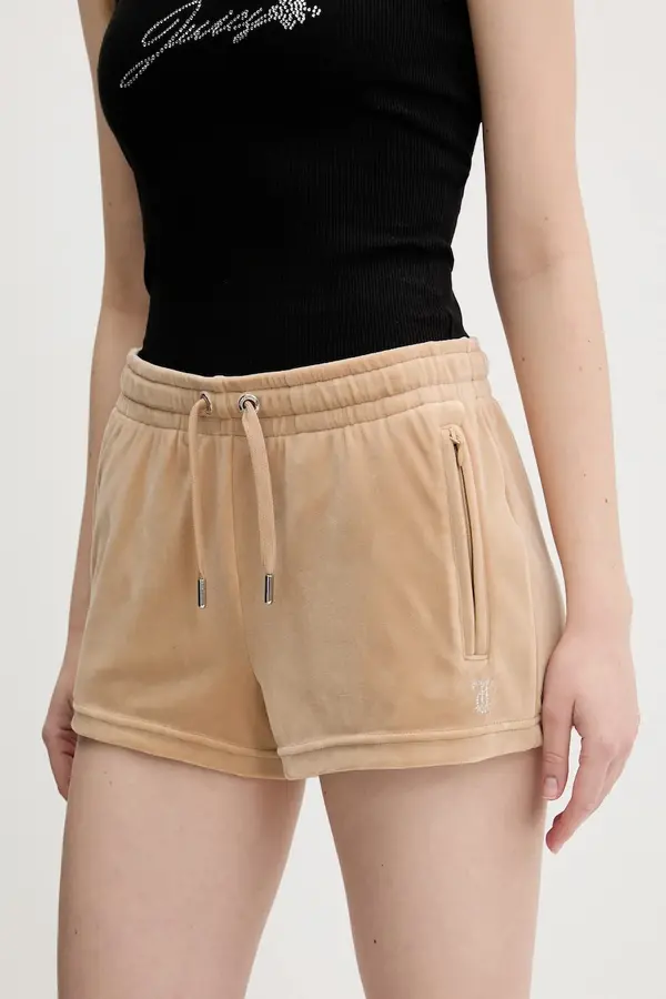 Juicy Couture Baršunaste kratke hlače Juicy Couture TAMIA