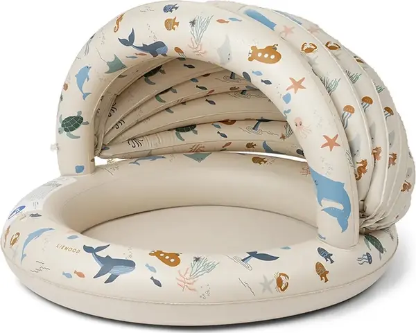 Liewood Bazen za bebe Liewood Hadleia Printed Canopy Pool