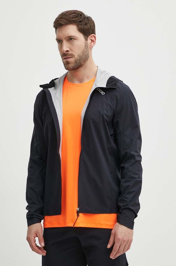 POC Biciklistička jakna POC Signal All-Weather boja: crna, za prijelazno razdoblje