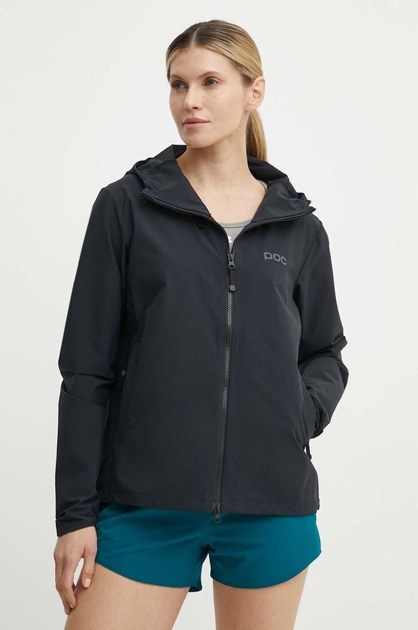 POC Biciklistička jakna POC Transcend boja: crna, za prijelazno razdoblje