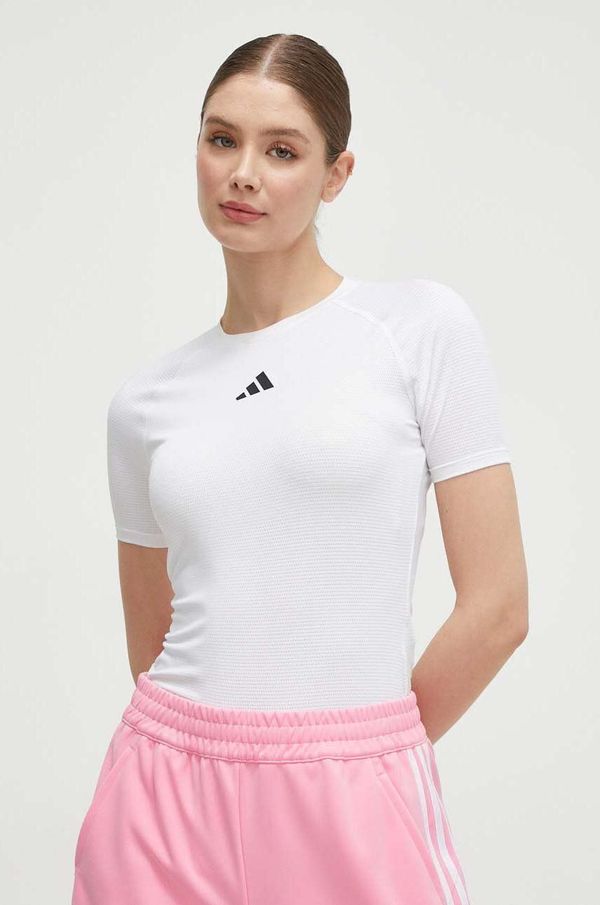 adidas Performance Biciklistička majica kratkih rukava adidas Performance boja: bijela