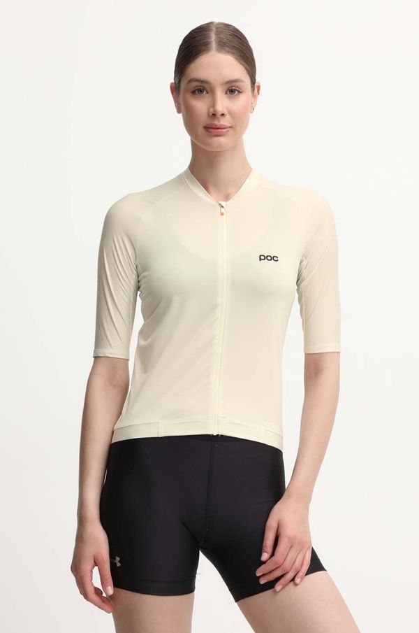 POC Biciklistička majica kratkih rukava POC Pristine boja: bež