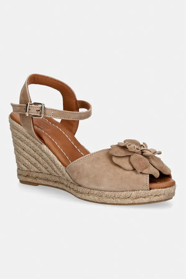 Billi Bi Billi Bi espadrile s klinastom potpeticom za žene od nubuka