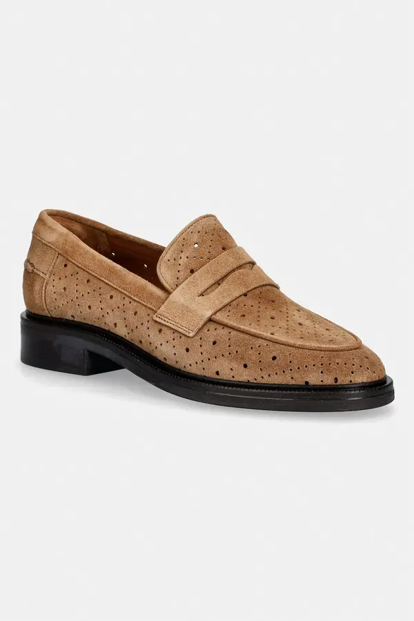 Billi Bi Billi Bi mokasinke za žene od brušene kože Cuoio babysilk suede