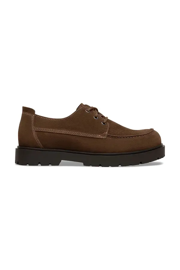 Birkenstock Birkenstock cipele muške od brušene kože Highwood Moc Lace Low