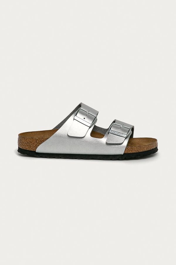 Birkenstock Birkenstock - Natikače Arizona 1012283-Silver