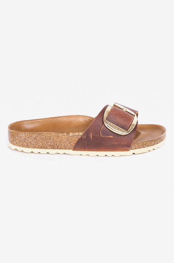 Birkenstock Birkenstock - Natikače Madrid Big Buckle 1006525-Cognac
