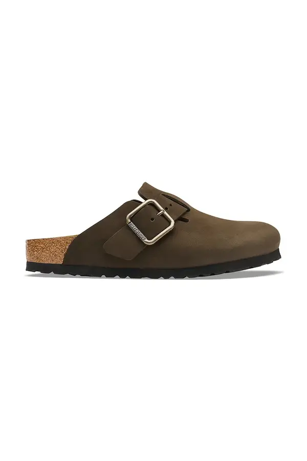 Birkenstock Birkenstock natikače mules od nubuka Boston Wire Buckle Nubuck Leather