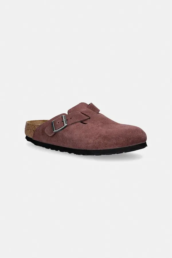 Birkenstock Birkenstock natikače mules za djecu od brušene kože Boston