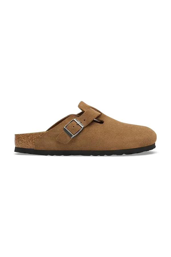 Birkenstock Birkenstock natikače mules za žene od brušene kože Boston Suede Leather