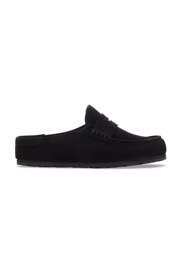 Birkenstock Birkenstock natikače mules za žene od brušene kože Naples Wrapped Suede Leather