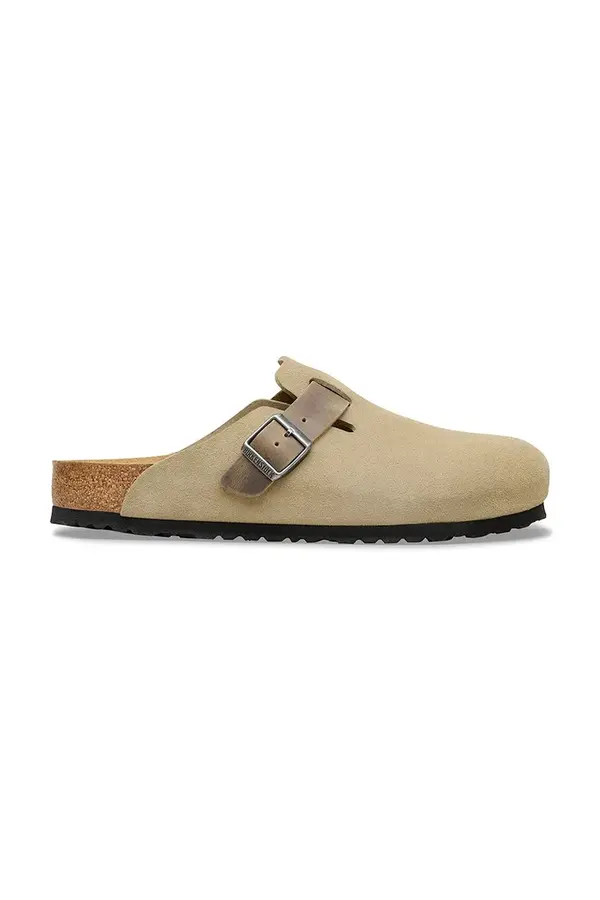 Birkenstock Birkenstock natikače muške od brušene kože Boston
