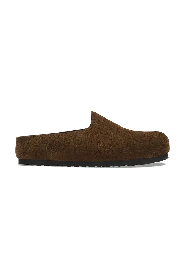 Birkenstock Birkenstock natikače od brušene kože Amsterdam Wrapped Suede Leather