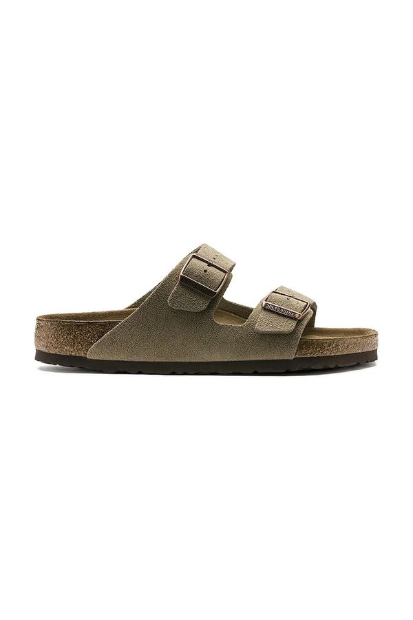Birkenstock Birkenstock - Natikače od brušene kože Arizona 951303-Taupe