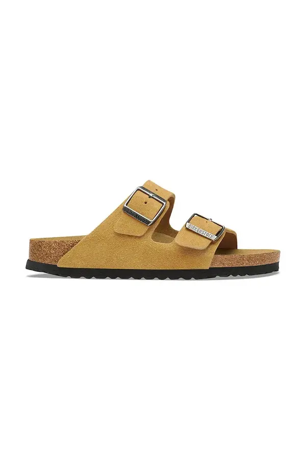 Birkenstock Birkenstock natikače od brušene kože Arizona Soft Footbed Suede Leather