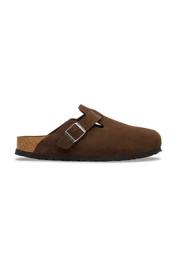 Birkenstock Birkenstock natikače s niskim potplatom od brušene kože Boston SFB LEVE