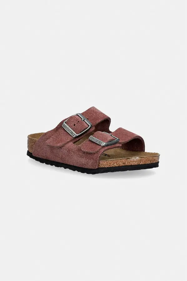Birkenstock Birkenstock natikače za djecu od brušene kože Arizona