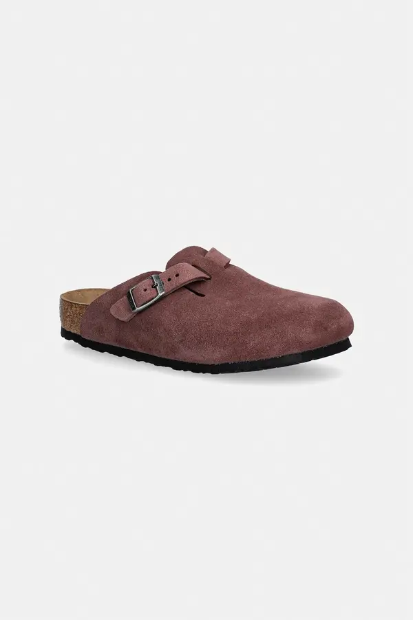 Birkenstock Birkenstock natikače za djecu od brušene kože Boston