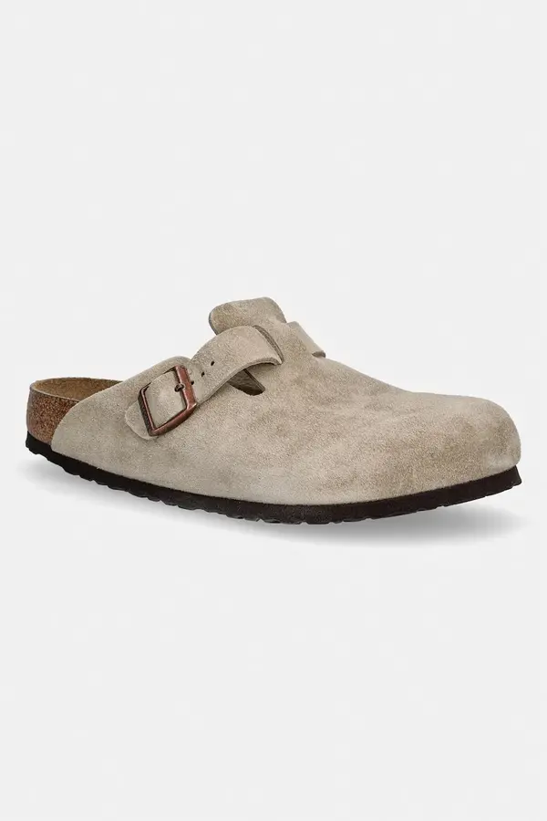 Birkenstock Birkenstock natikače za muškarce od brušene kože Boston