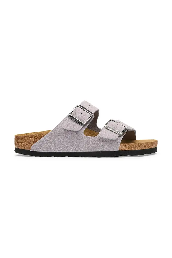 Birkenstock Birkenstock natikače za žene od brušene kože Arizona Suede Leather