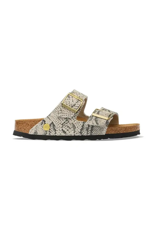 Birkenstock Birkenstock natikače za žene od brušene kože Arizona Suede Leather Snake