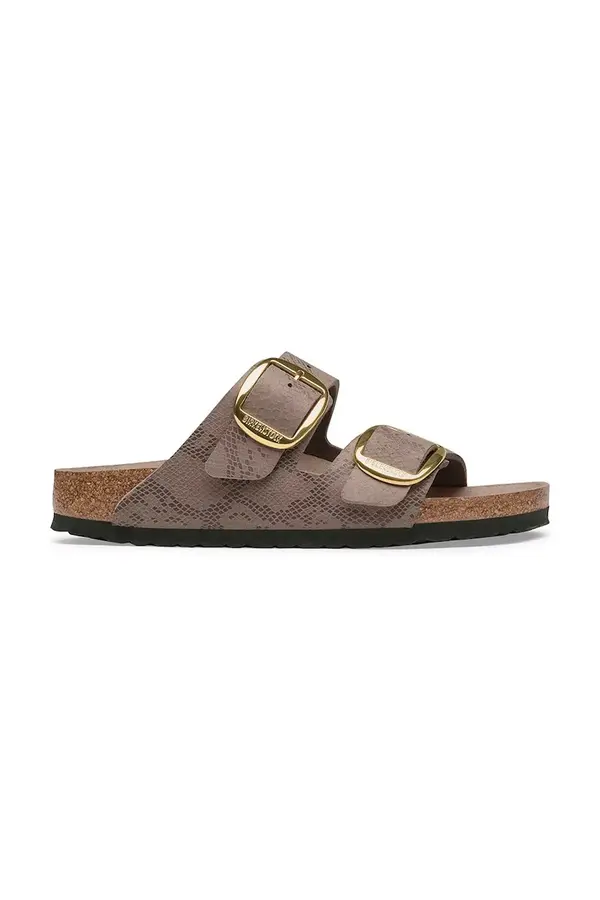 Birkenstock Birkenstock natikače za žene od kože Arizona Big Buckle Synthetics Python