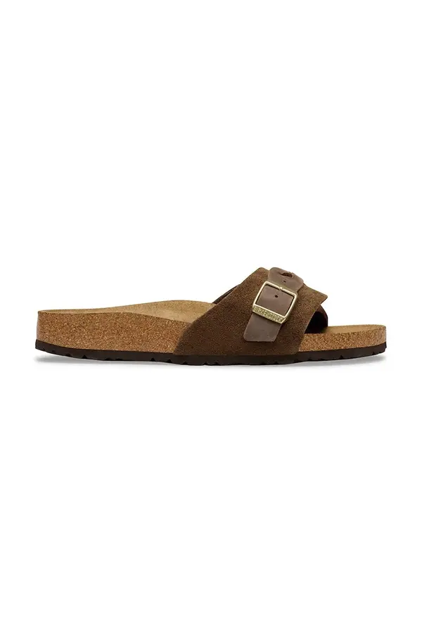 Birkenstock Birkenstock natikače ženske od brušene kože Oita