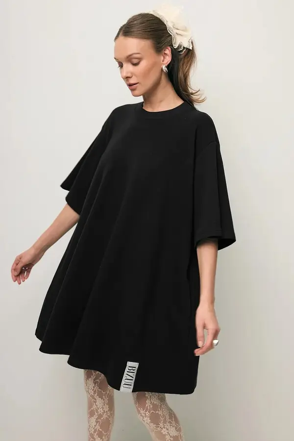 BIZUU BIZUU haljina oversize s pamukom