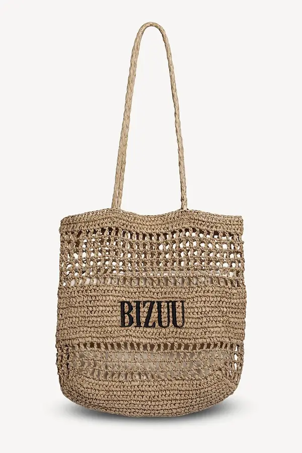 BIZUU BIZUU tote torba za žene pletena
