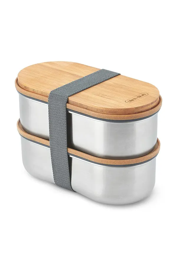 Black and Blum Black and Blum set posuda za ručak s vilicom (2-pack)